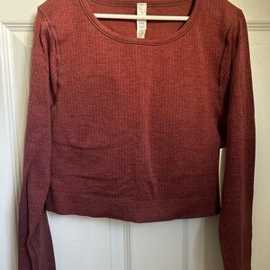Lululemon EBB to Street Long Sleeve Crop Top 8